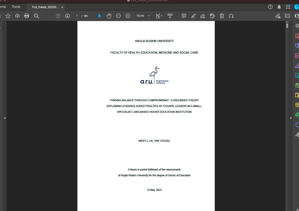 Nieky_vV's tweet photo. Ready for critical read... I think. Brain's too scrambled. I think I addressed all comments so far. Time for an independent person to look at it, and for me to have a beer (or two)... @happeehil @sciencepgceARU 
#ARUEdD #EBCMgt #GroundedTheory #WriteMyThesis https://t.co/MmfvBOQDw8
