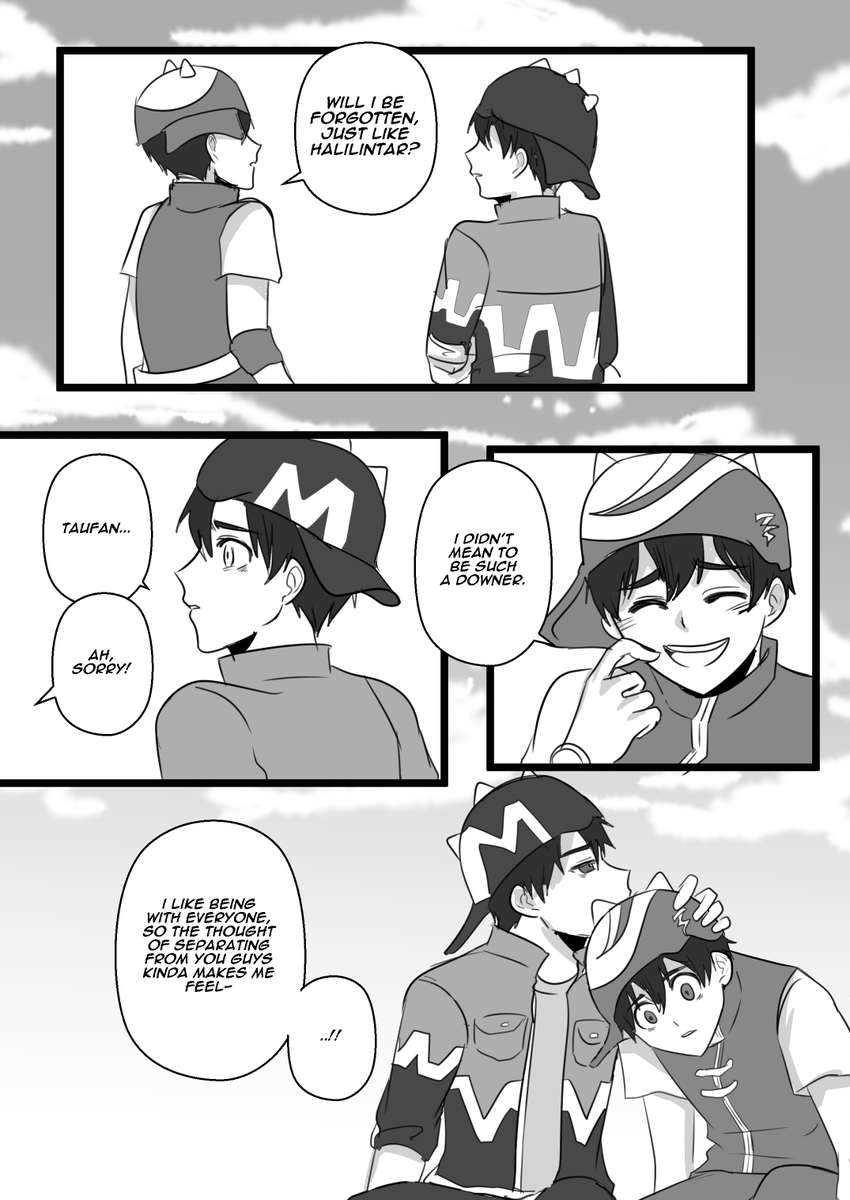 syzkyun's tweet photo. //bbbglxs2 spoilers (kinda)

i just need more gempa &amp; taufan interaction https://t.co/bfJIMP0jag