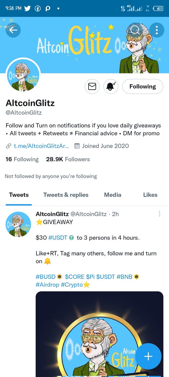 OyekanmiDavid11's tweet photo. @AltcoinGlitz @Lateshasss TSc9M7w33RzqEzctD6v4fjQpnyCD6KUkZ1
@alarape7
@OlorunsegunCor6 https://t.co/b7LMN4S6sO