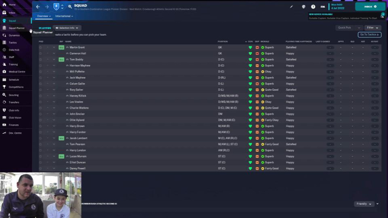 CrowboroughAFC's tweet photo. Our first video in the Football Manager series is uploading now! Join us as we take on the role of Muggsy! Stay tuned and get ready to join us on this thrilling journey! #FootballManager #Crowborough #NonLeagueFootball #FootballChallenges #VirtualFootball #FootballGameplay https://t.co/aXSyIiRRdS