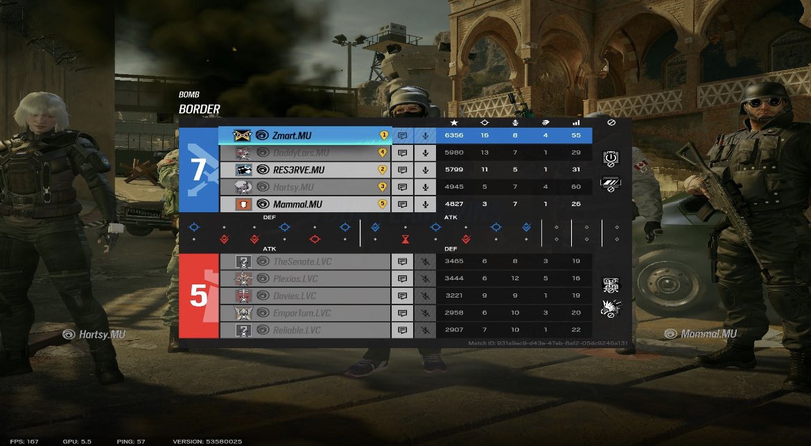 ZmartR6's tweet photo. Gg @LVC_esports we go to next round of playoffs https://t.co/vaXOMtkyol