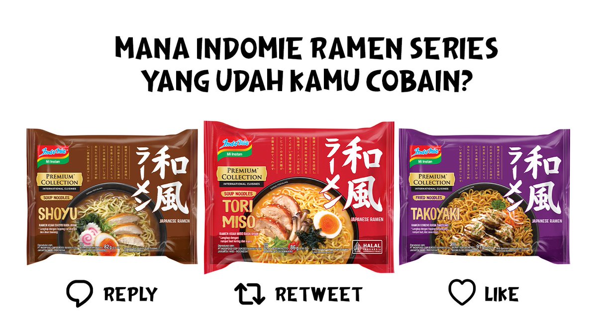Coba absen dong, kamu udah cobain Indomie Ramen Series yang rasa apa nih?