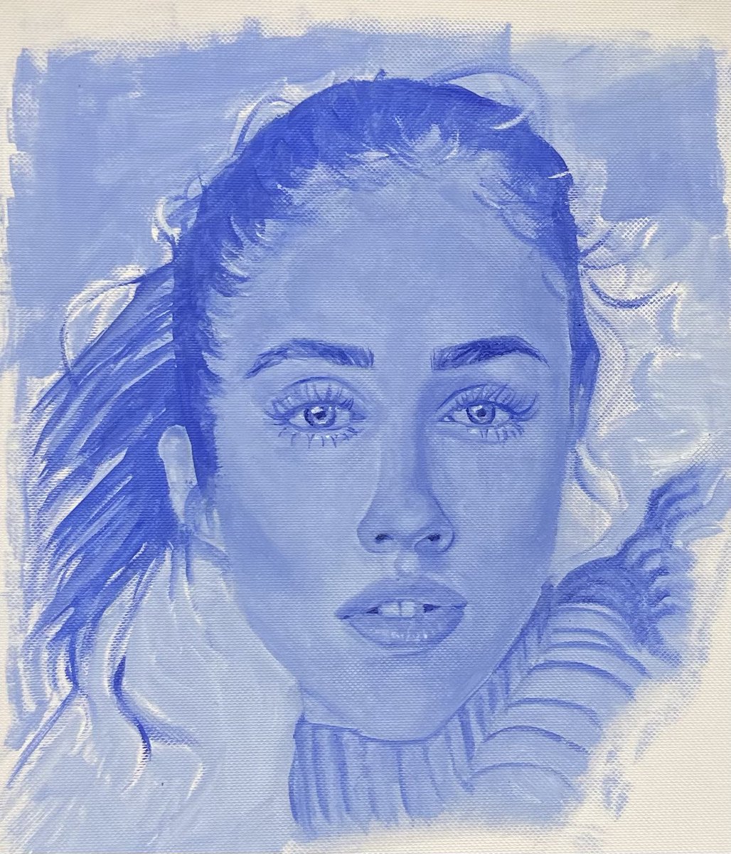 kiarahwhitehead's tweet photo. Monochrome oil study 2022 https://t.co/HCoJdNu4lA