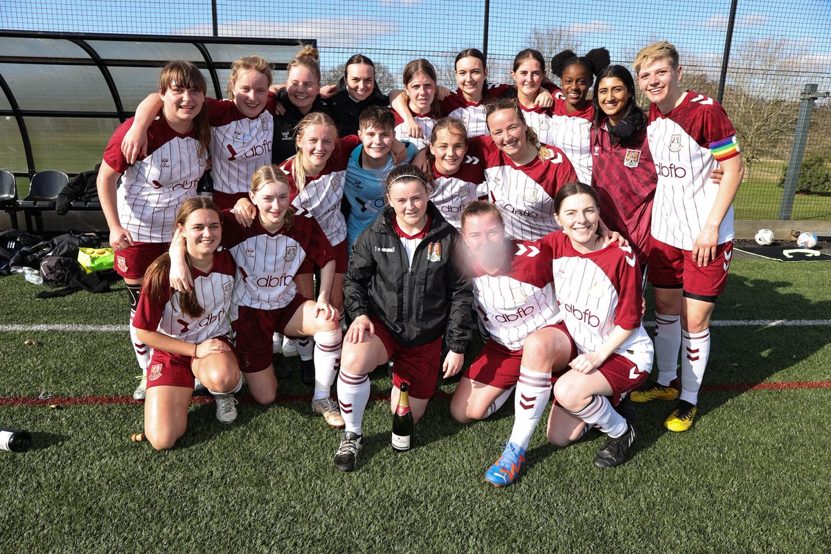 NTFCWomen's tweet photo. CHAMPIONS!!! 🏆

#ProudToBe | #Together | #ShoeArmy 👞 https://t.co/V86diwDl41