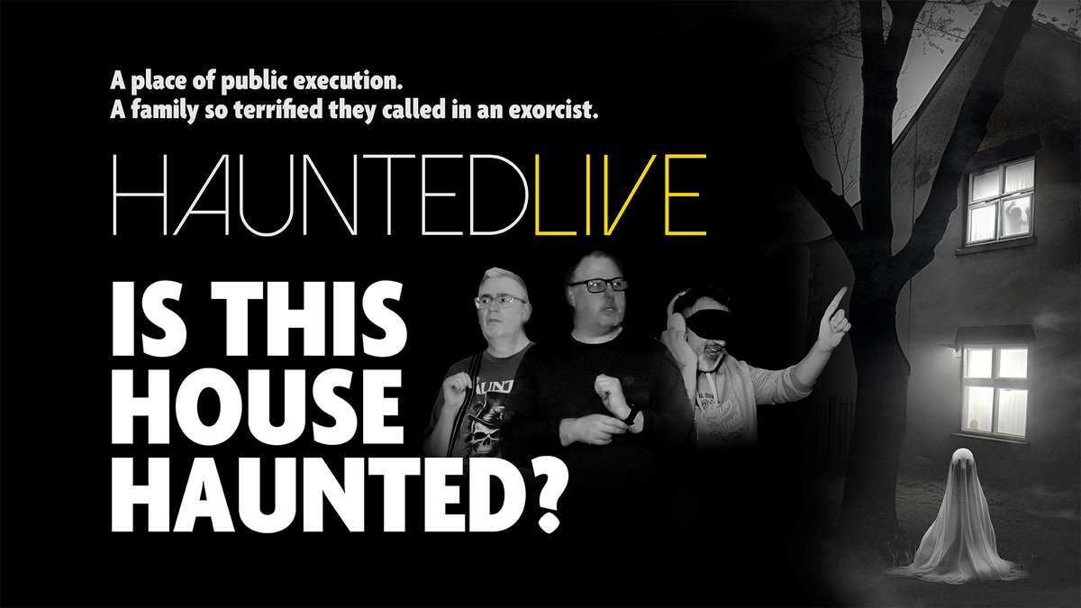 thehauntedguy's tweet photo. And finally, this week will see an edited version of our recent #HauntedLIVE on Facebook over on our #YouTube channel https://t.co/bp3Qwn7hZG 4/4 https://t.co/2tUyCSAoxb