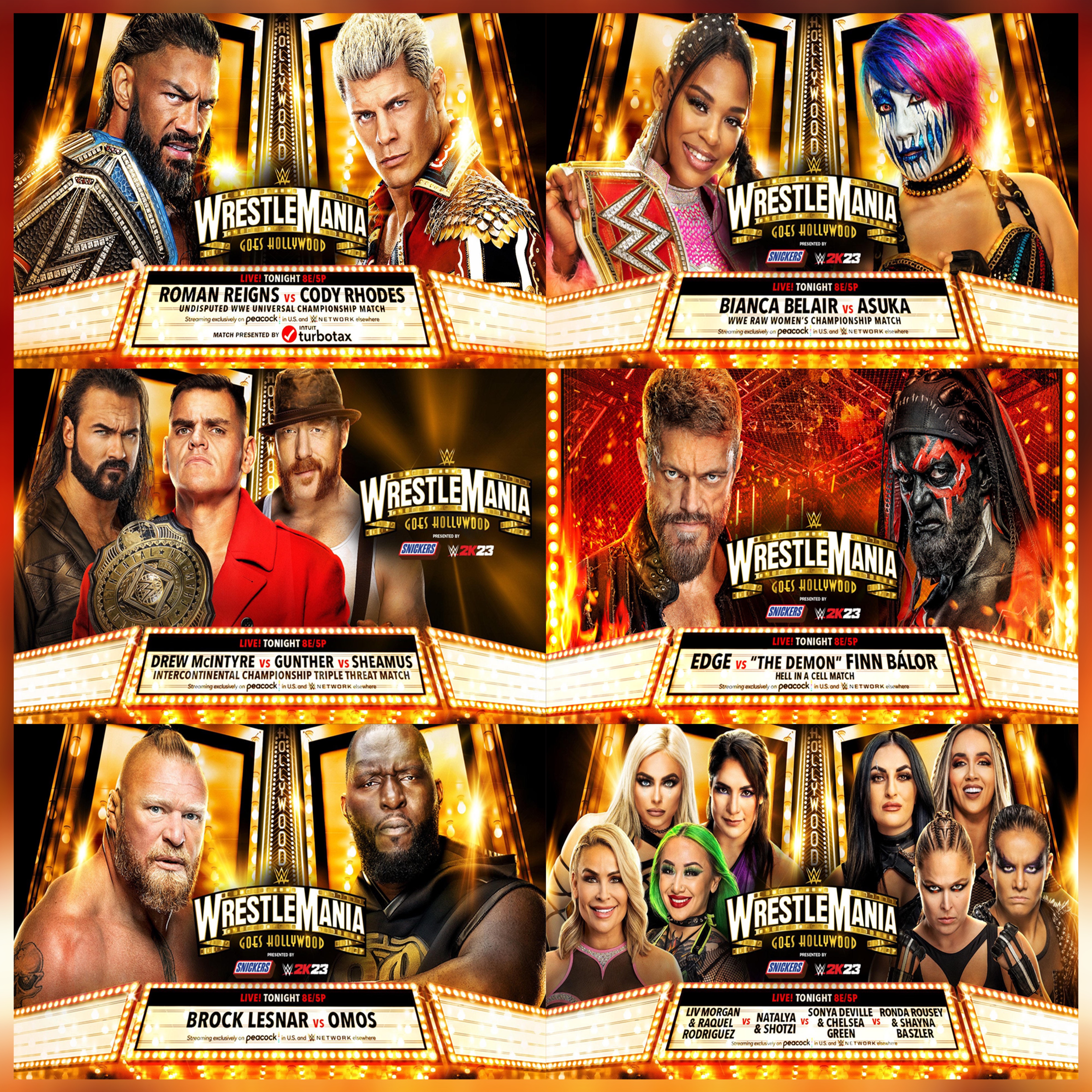 WrestleMania 39 card: All official WrestleMania Goes Hollywood matches