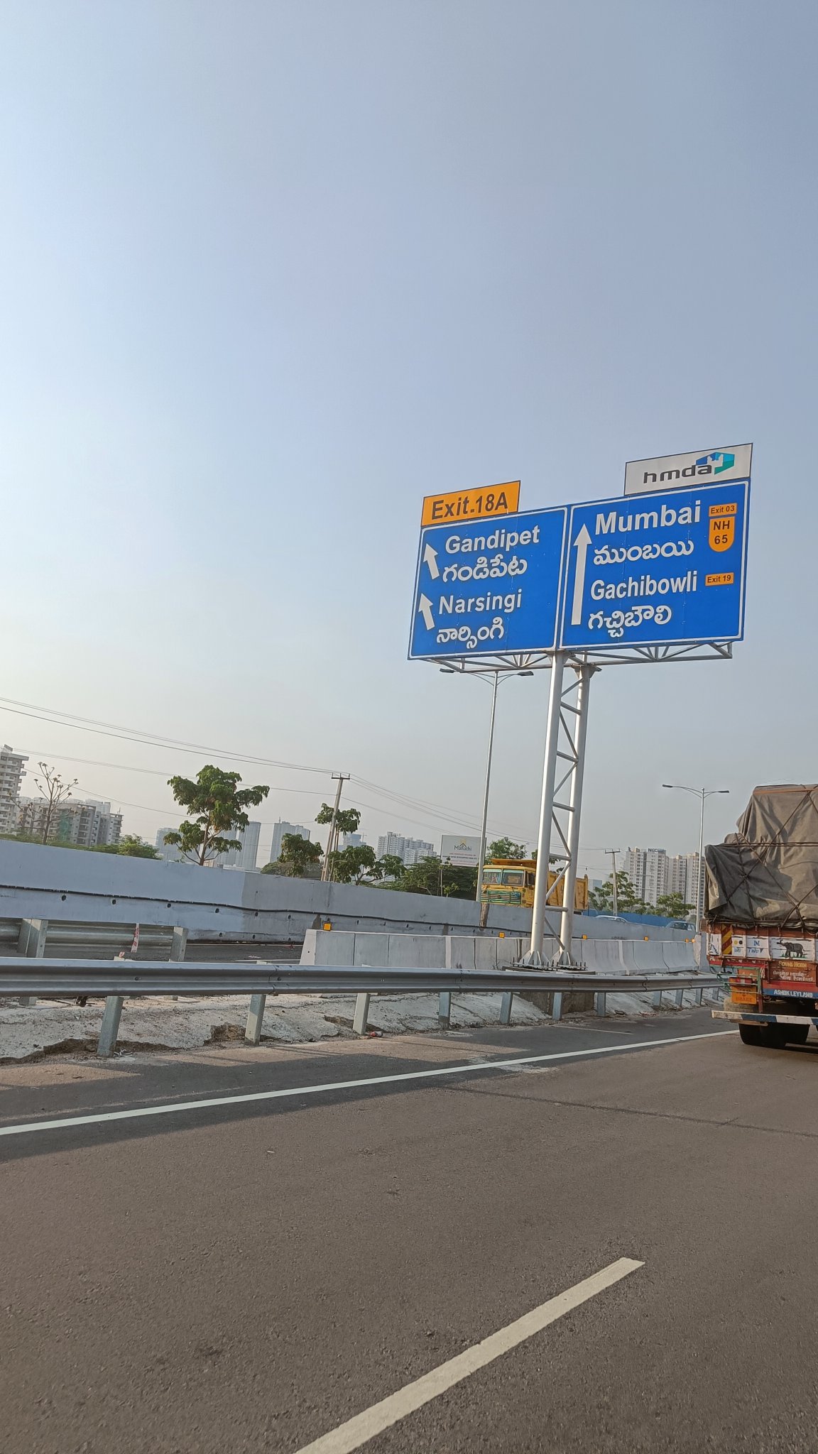 Image of Rajiv Gandhi International Airport (RGIA), Hyderabad Airport Exit, Outer  Ring Road-TQ936542-Picxy