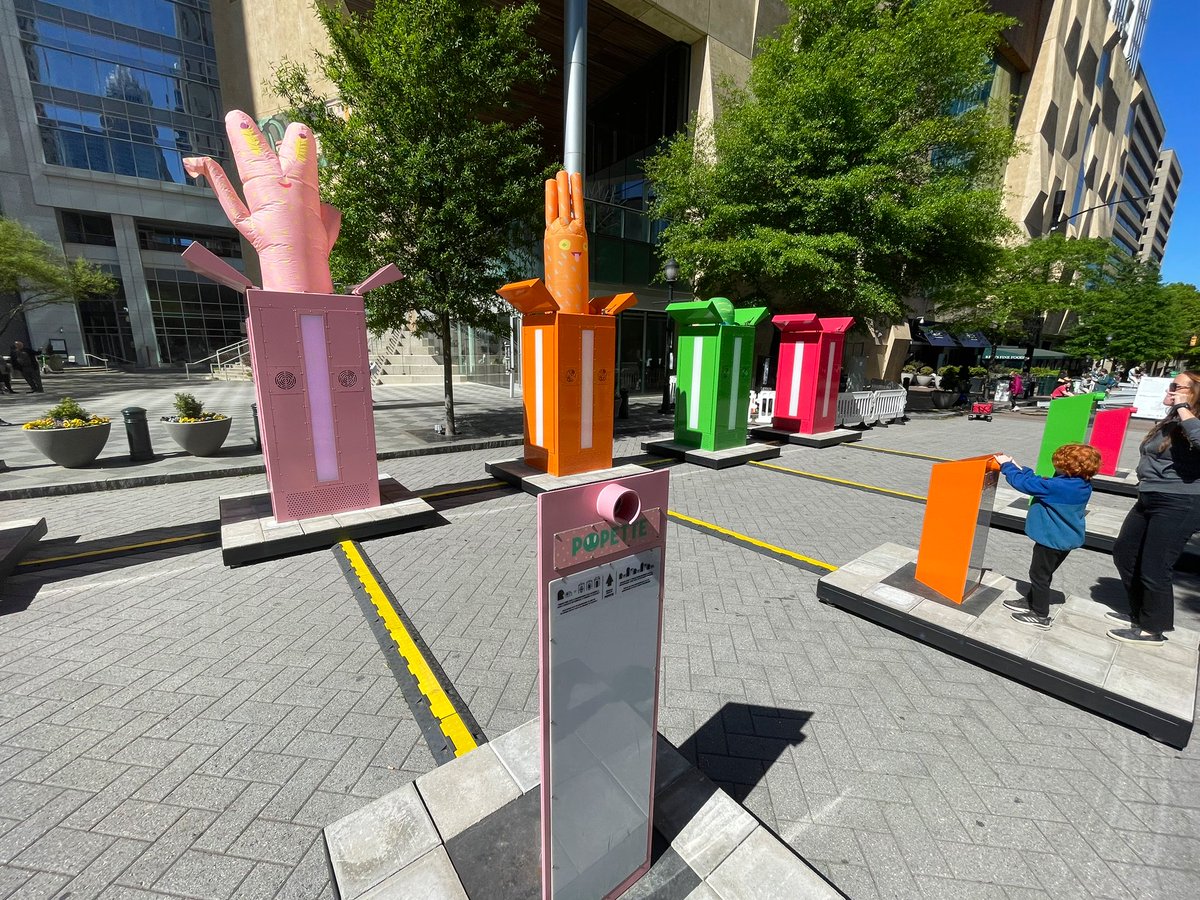 Yell into the abyss and pop a few animals at #charlotteshout