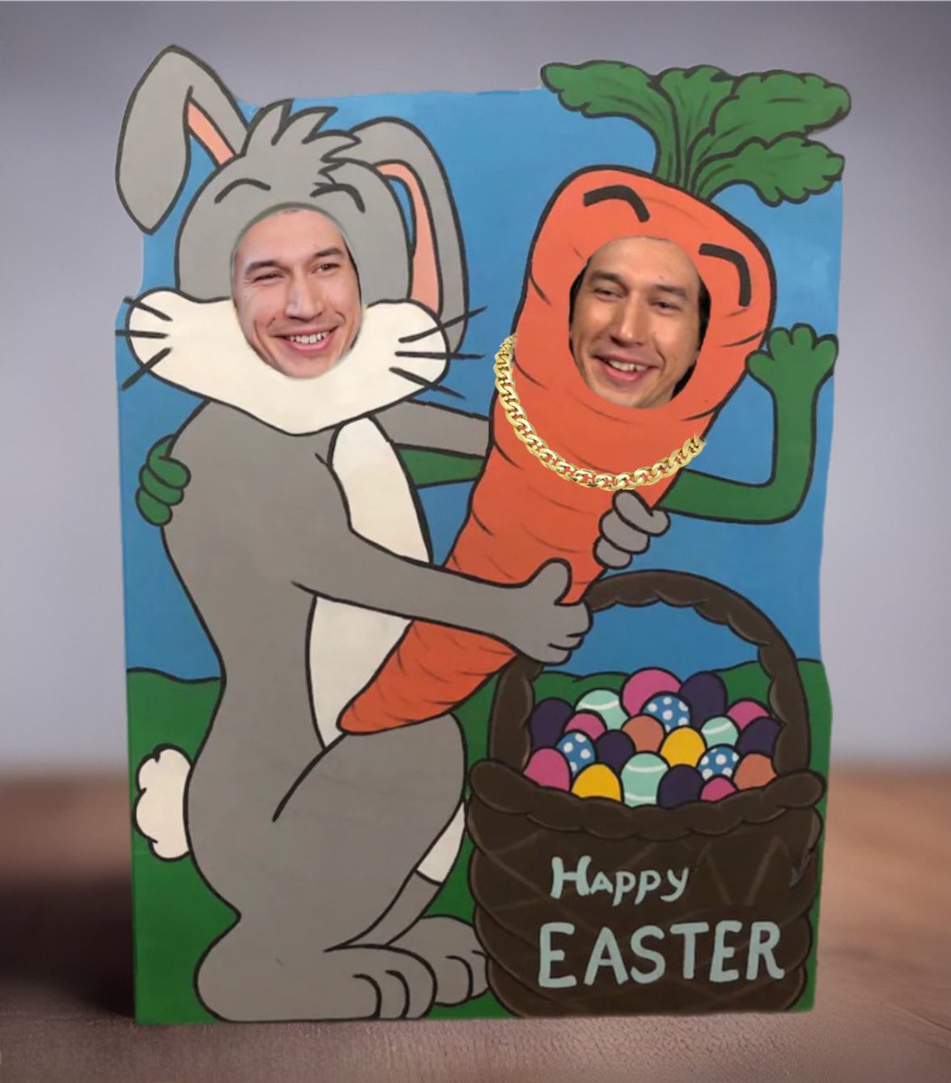 HeyHungryJude's tweet photo. Okay! Let’s take a picture before you have to put on the bunny suit.
*tapes Nick’s chain to the board*
#VeroAmore
#EasterDisaster https://t.co/o84TzXeHc4