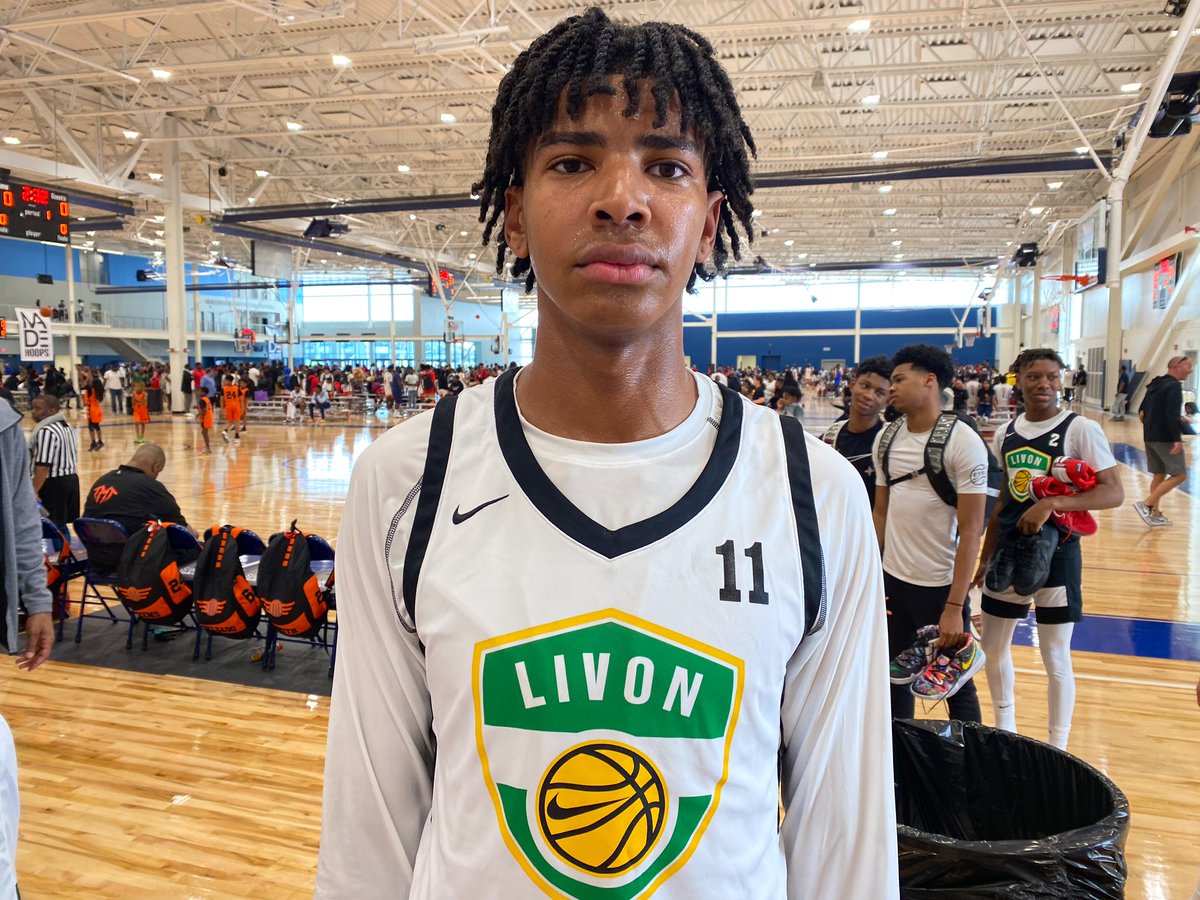 TravisGrafHoops's tweet photo. Saturday eye-catchers from @madehoops #TheWarmup

‘25 Will Riley (📸)
‘27 Lincoln Cosby
‘25 Cameren Paul
‘24 Jared Harris (📸)
‘24 Dylan Warlick
‘26 Jacob Lanier
‘25 Jordan McCullum
‘25 Chris Cenac Jr (📸)
‘24 Kam Williams
‘24 Dayton Forsythe 
‘25 Jai’Chaunn Hayes (📸) https://t.co/aOSCL3HZUg