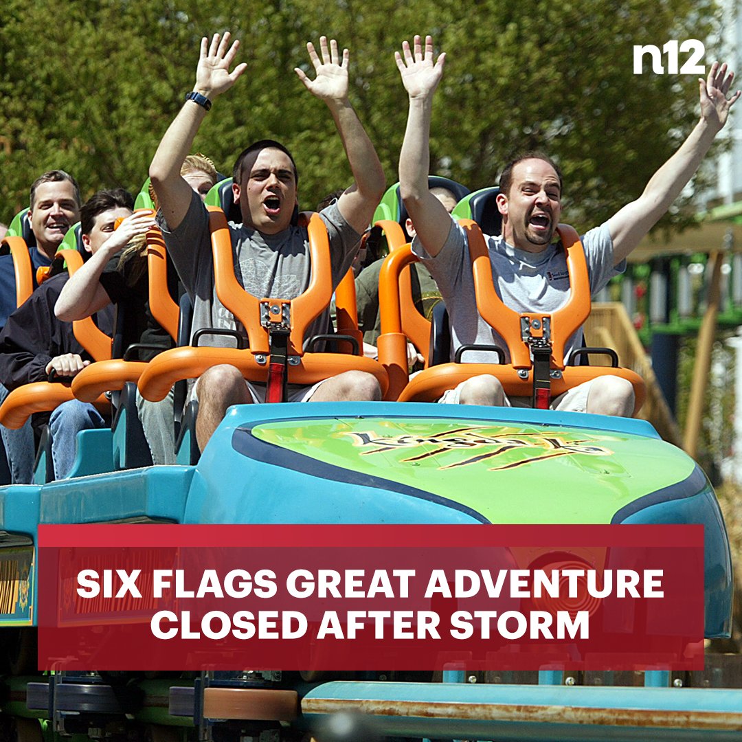 News12NJ on Twitter "SIX FLAGS CLOSED 🎢 Six Flags Great Adventure is