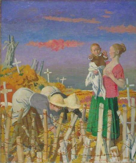 WilliamOrpen's tweet photo. Harvest, 1918 #orpen #williamorpen https://t.co/TZS2GDyBIM https://t.co/9wwmhF046m