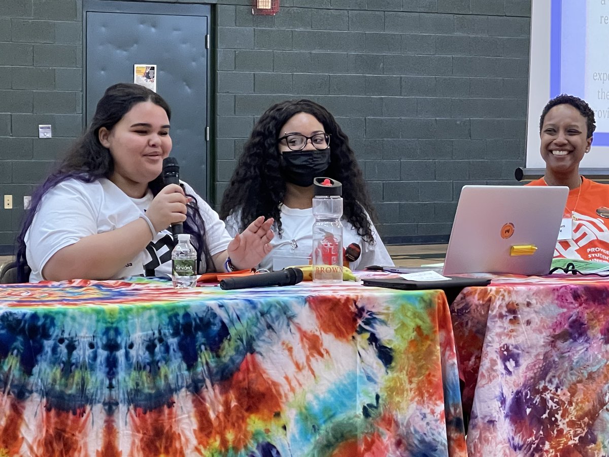 msmBTV's tweet image. Powerful presentation from Providence Student Union #ReimaginingSchools23 #VTEd @VTHumanRights
@uvmcess @edjcoalitionvt @JPhillipsVT @ElijahHawkes @LisaMMFloyd802 #colearningwithyouth