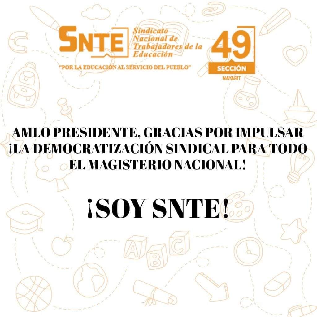 snte49nayarit's tweet photo. LARGA VIDA AL SNTE ! https://t.co/EQGntG6HUW