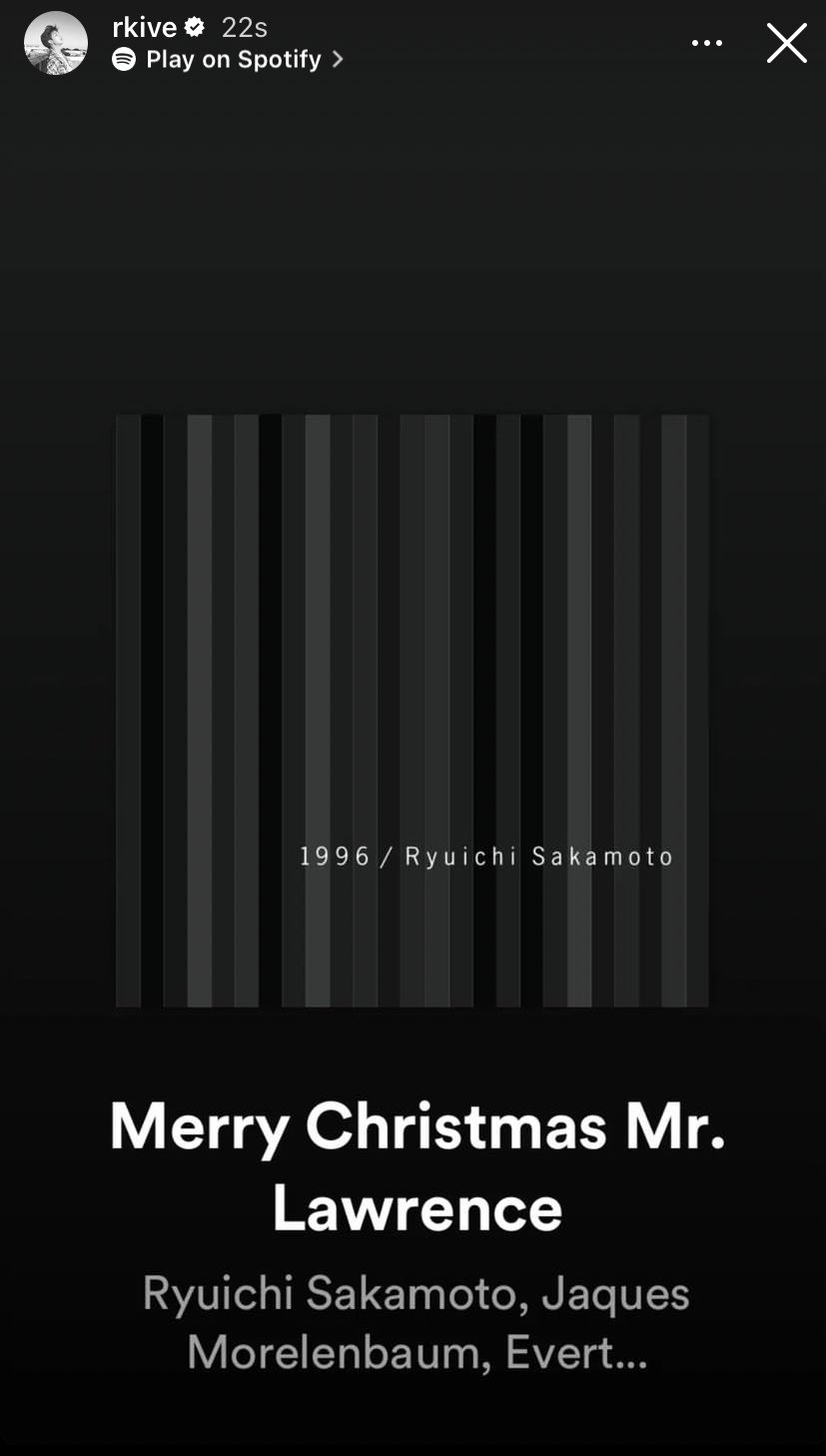 Awesome Songs We Love - Merry Christmas Mr. Lawrence (Spirited Away Theme)  - Ryuichi Sakamoto - Wattpad