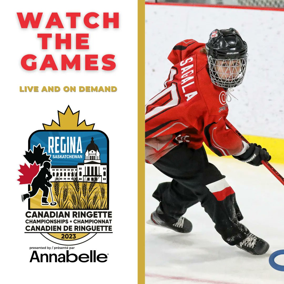 Ringette Canada on Twitter "You can watch the 2023 CRC, presented by