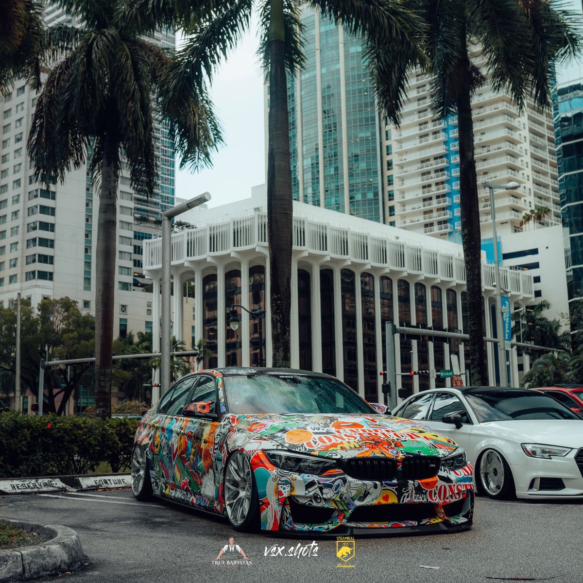 MetroRestyling's tweet photo. BMW M3 CS Wrapped in Metro Wrap Jumbo Sticker Bomb Vinyl Wrap
Wrapped by @wrappedbyshane
#metrorestyling #alwanwraps #paintisdead #vinylwraps #customcars #carwrapping #vinylwrapping #wrappedcars #vehiclewraps #bmw #bmwm3 #bmwwraps #stickerbomb #customwraps https://t.co/jrpPDyhc2z