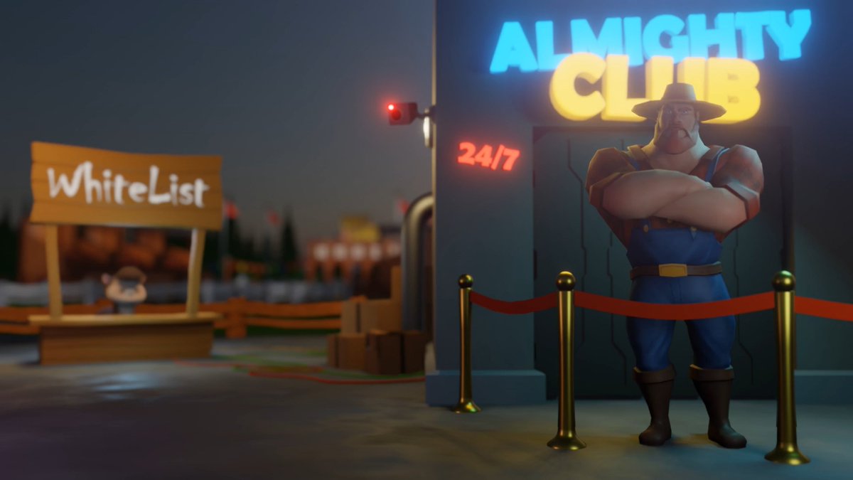 DeFi_Land's tweet photo. Will a Chad Bouncer let you in, or leave you with a deny spin?

Tell us why you deserve to enter the club, and the best responses will earn a WL pass. https://t.co/E8KMUMdjwX