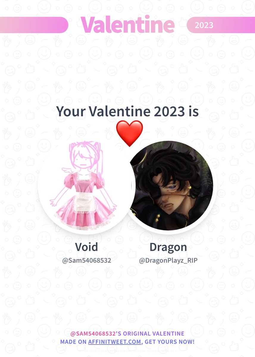 Sam54068532's tweet photo. ✨ Valentine 

This year you're mine DragonPlayz_RIP! ❤️
And you, whom will be yours?

➡️ https://t.co/Qz5SEGTx2r https://t.co/Pms3RD8yYS