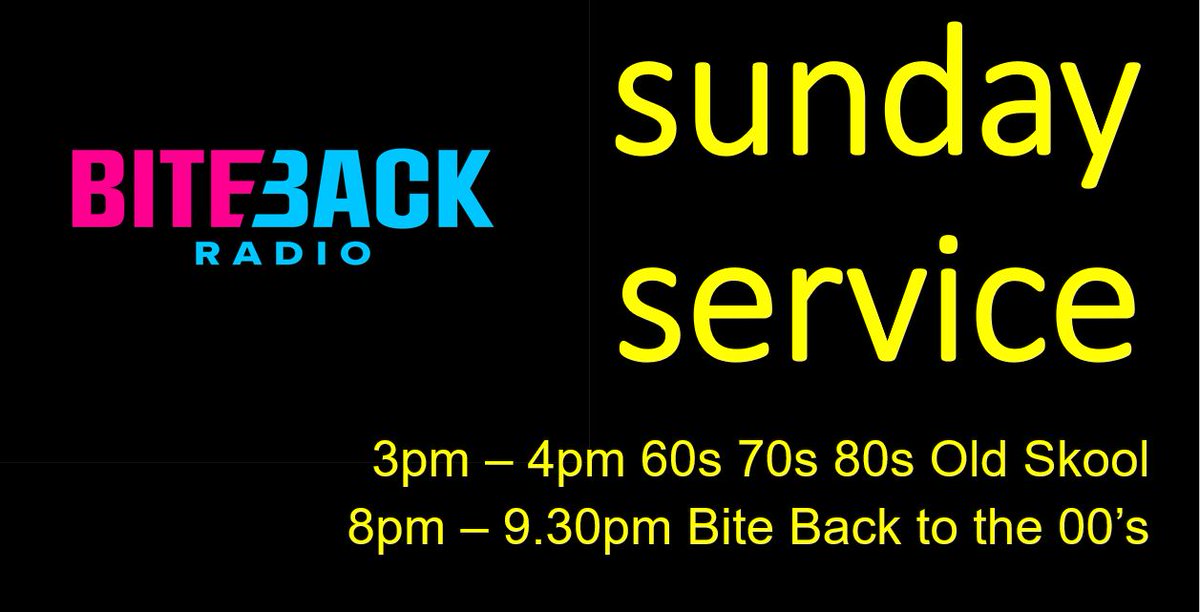 Tune into tonight at 8pm GMT with Keza for Bite Back to the 00s.
(link will be posted at 8pm). #BiteBackRadio #BiteBackAgency