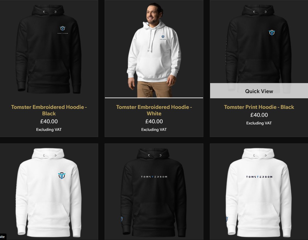 tomsterbom's tweet photo. Happy to announce I finally have my own Merch Collection! 

🛒 https://t.co/qAA0OzrR4i

Use code TOMSTER at Checkout for 10% off!🎉

All orders will directly support myself and @ForbiddenGG_  :) https://t.co/NJ6U55v060