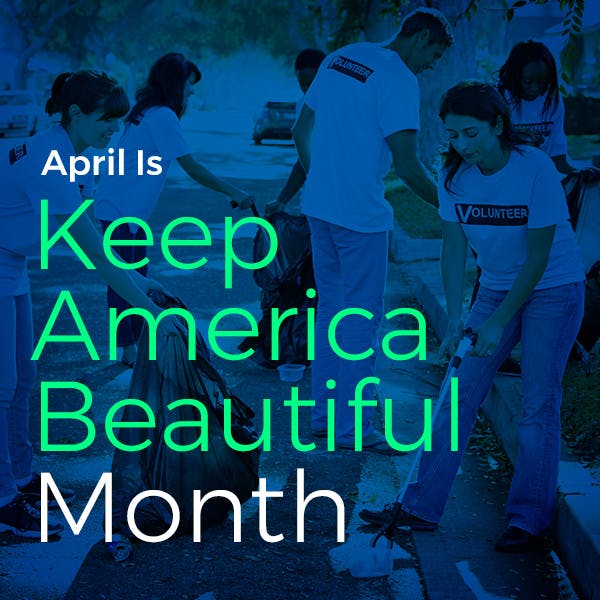 Earth Day is this month, so it makes sense this month is all about keeping America beautiful. How are you going to contribute? Tupperware uses recycled items for some of their products and we have the reusable water bottles and straws.