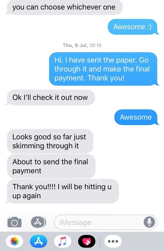 yourpromptsplug's tweet photo. I am the G.O.A.T! Client satisfaction is my thing. Check out some of my recent reviews from my beloved clients 😍😍I appreciate y'all ❤️❤️.Entrust me with your assignments, tests and online classes. I gotcha. Feel free to DM https://t.co/lSbZzV9dta