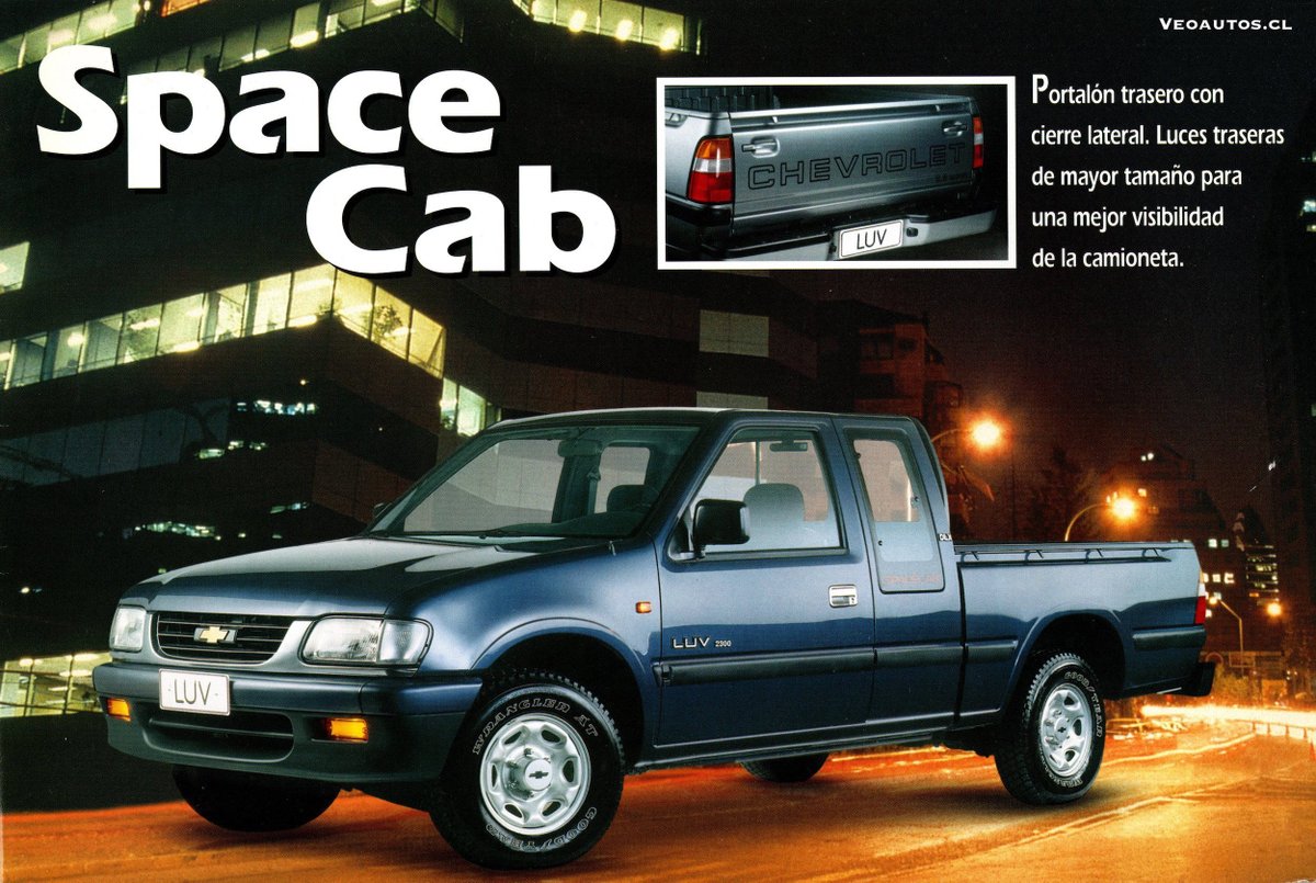 VeoAutos's tweet photo. #Veoautosdeldía Chevrolet LUV Space Cab Chile 1997, año en que se comercializan en país 385 unidades

Link para ampliar ➤https://t.co/gbu4WiD3Zr

#spacecab #chevroletluv #isuzuluv #isuzufaster @isuzu_argentina @addict_car @thecarfactoids @RiveraNotario @ChevroletCL https://t.co/MejVRMyNQr