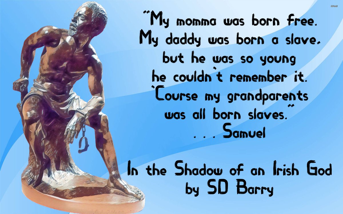sbarry42's tweet photo. His elderly Black neighbor, Samuel, teaches young Jack Maguire about life in the Jim Crow South.
In the Shadow of an Irish God https://t.co/CvB0by65zL
#YA  #literaryfiction https://t.co/nG0JI3wxbD
