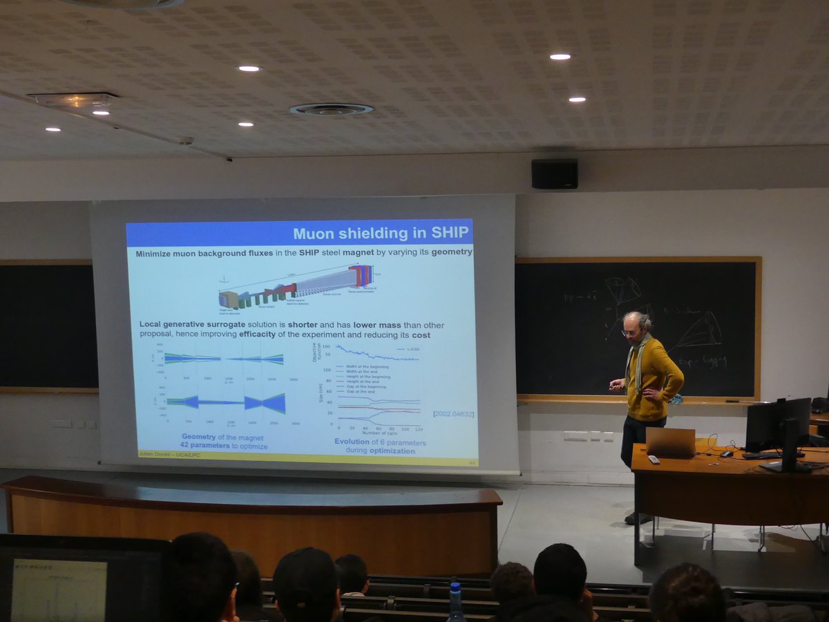 imapp_in's tweet image. 📚 BCD School 2023 📆 day 5
Last day of the school with teachers from @UCAuvergne: prof. Julien Donini talked about “#machinelearning”, while prof. Stephane Monteil spoke of “#StandardModel: faith and fate”.
Thanks to all the participants, see you next year!