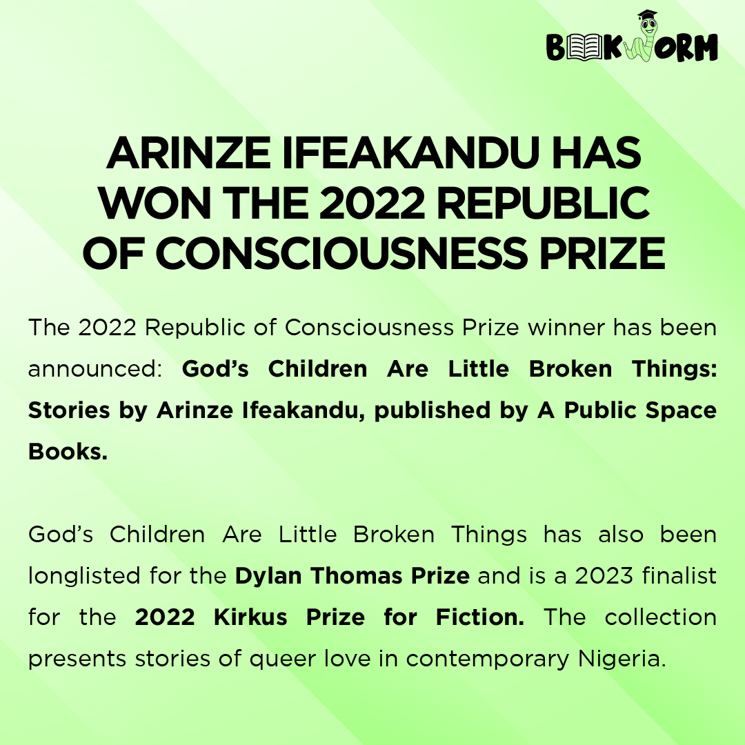 bookwormoffl's tweet photo. From stunning stories by Jhumpa Lahiri, to Arinze Ifeakandu's well-deserved win of the 2022 Republic of Consciousness Prize, this week is overflowing with literary treasures. Keep your mind well-fed.

#AlfredAKnopf #JhumpaLahiri #ArinzeIfeakandu #RepublicofConsciousnessPrize https://t.co/MES6k74ZiB