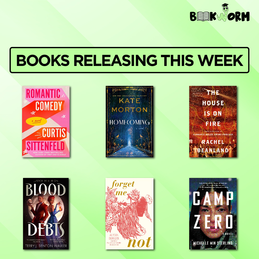 bookwormoffl's tweet photo. Bookworms, rejoice! 📚🐛 This week's new book releases are not to be missed. From heart-stopping thrillers to heartwarming romances, there's something for everyone on the shelves. Happy reading! 📖✨ #NewBookReleases #BookLovers #HappyReading https://t.co/QETNjX1qiB