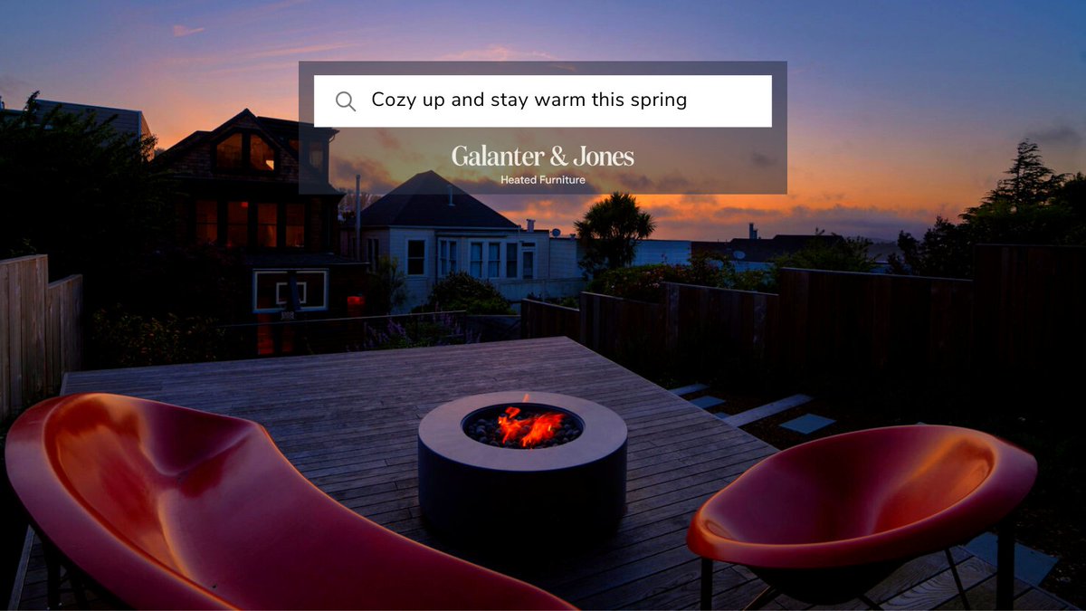 GalanterJones's tweet photo. Ready for some outdoor relaxation? Our heated furniture is the perfect addition to your patio or backyard oasis.
https://t.co/tHIYlKpWwu
#HeatedFurniture #GalanterAndJones #ReadyToShip #OutdoorLiving #CozyOutdoors #FurnitureThatHeats #InstantWarmth #OutdoorRelaxation https://t.co/kVFCNVIUGJ