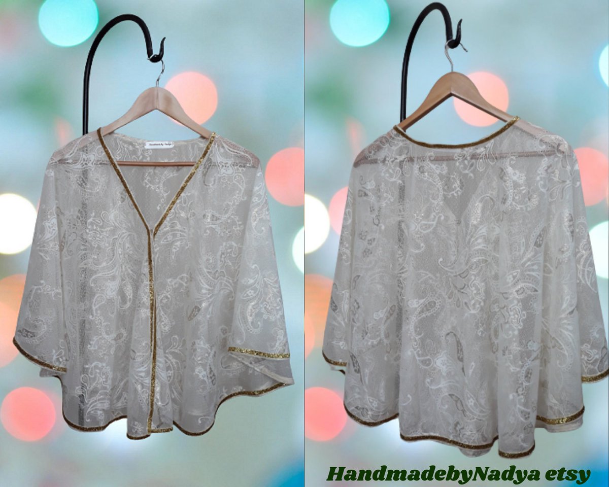 OldMagazin's tweet photo. RT @nadyamendik: Embroidered Sparkly formal dress topper
https://t.co/ngzch7nYy9
#womenstyle #handmadefashion #ıvoryeveningcape #shoulderwrap #wedding #etsyspecialt @SympathyRTs @SGH_RTs @EtsyRetweeter https://t.co/sivhzNG2J2