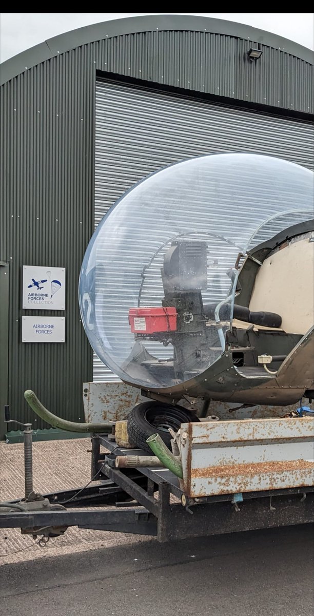 We had a new aircraft arrive on site  yesterday. It's pretty distinctive but would anyone like to hazard a guess what it is?
#dumfries #dumfriesandgalloway #aviation #museum #newexhibit #avgeek #aviationlovers #aviationgeek #aviationhistory #helicopter #aviationdaily