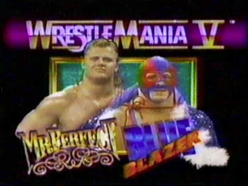 4/2/1989

Mr. Perfect defeated The Blue Blazer (Owen Hart) at WrestleMania V from Trump Plaza in Atlantic City, New Jersey.

#WWF #WWE #WrestleManiaV #MrPerfect #CurtHenning #BlueBlazer #OwenHart