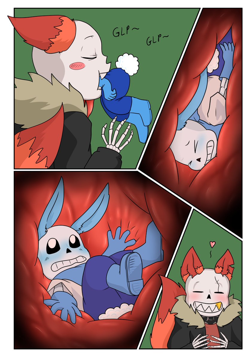 lycovore's tweet photo. The rest of this vore comic :3 (there's also puppyberry sex) https://t.co/sHKlHvGhOL