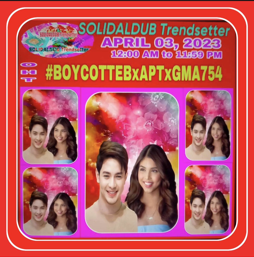 SolidaldubT's tweet photo. TBADN has faced a lot of obstacles but we never gave up
Let's continue d fight 4 TRUTH&amp; HONOR  4 ALDUB
@aldenrichards02
@mainedcm
&amp; the TRUE BLOODED ALDUBNATION. RESPECT BEGETS RESPECT
Our OHT 4 Apr 03,  2023
#BOYCOTTEBxAPTxGMA754 https://t.co/0PnfrInTZg