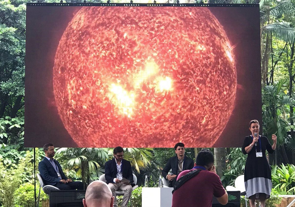 #Energysecurity and #energytransition were among the key topics at the 12th World Conference of Science Journalists on its last day. Participants, in particular those from the global south, welcomed the promising potential of #fusionenergy.
#ITER #WCSJ2023 
<a href="/WFSJ/">World Federation of Science Journalists</a>  <a href="/WCSJ23/">12th World Conference of Science Journalists</a>