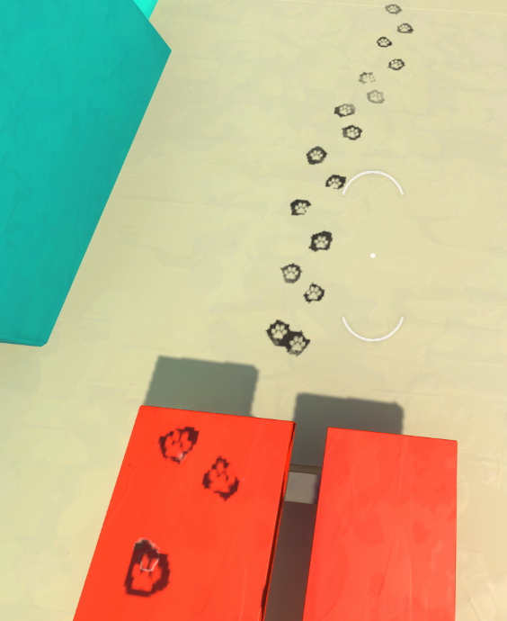 CuNiTv's tweet photo. @PowerWashSim Hey guys, I think the game has a bug. Finished Skater park down to 99%, and it tries to convince me that I need to clean those paw-marks.

We all know that surely must be a bug, right? No game would force me to wash away this concentrated muddy cuteness! https://t.co/sF7OkSc97z