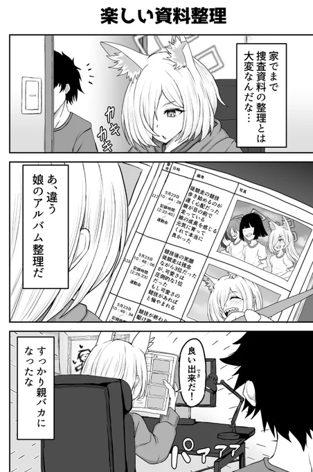尾刃カンナ幻覚ママ日記 その5
#ブルアカ 