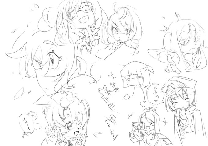 模索中のヤツら……文ストとかプリキュアとか混ざってます。 