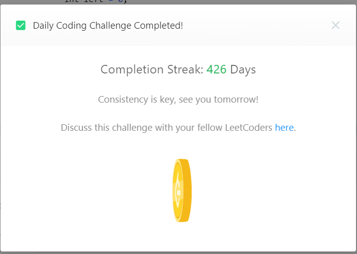 guptatarang05's tweet photo. Day 426:

#girlswhocode #consistency #DSA #WomenInFinTech #javadeveloper #coding500Days #codingpractices #codeincommunity #leetcode #design #codinglife #100daysofcoding #Java #Algorithms #learninganddevelopment https://t.co/FgGwZQQS1X