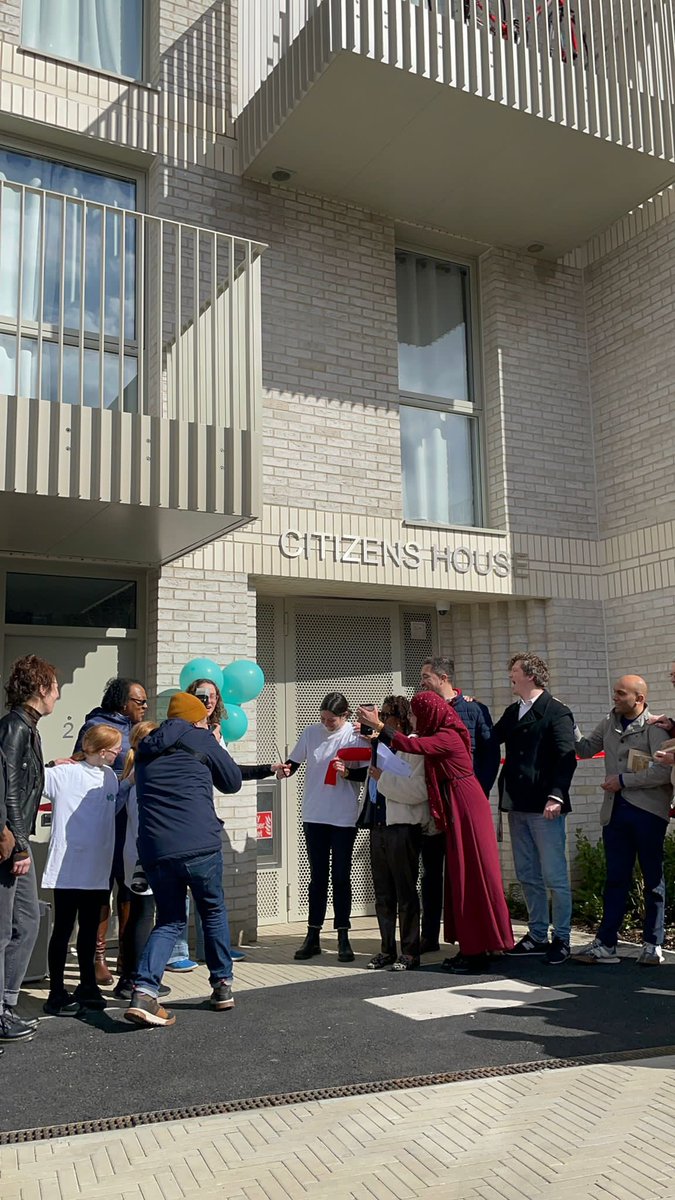#CitizensHouse in all it’s glory! 11 genuinely and permanently affordable homes. 🎉🍾🥳👏 full thread below 👇