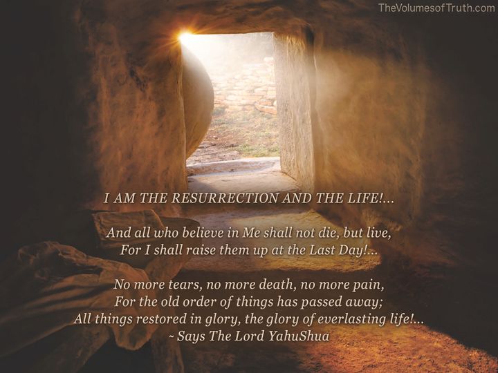 TrustinYahuShua's tweet photo. From YahuShua HaMashiach, Our Lord and Savior
https://t.co/wJCQQeyJhl

Regarding The Holy Days of God
https://t.co/GteDxzASFK

#TheVolumesofTruth #Firstfruits #TheCrucifixion #IamRisen #salvation  #HolyDaysofGod #FeastsofTheLord #Passover #TheLivingBread #YAHUSHUA #YAHUWAH https://t.co/EpUBAPP75F