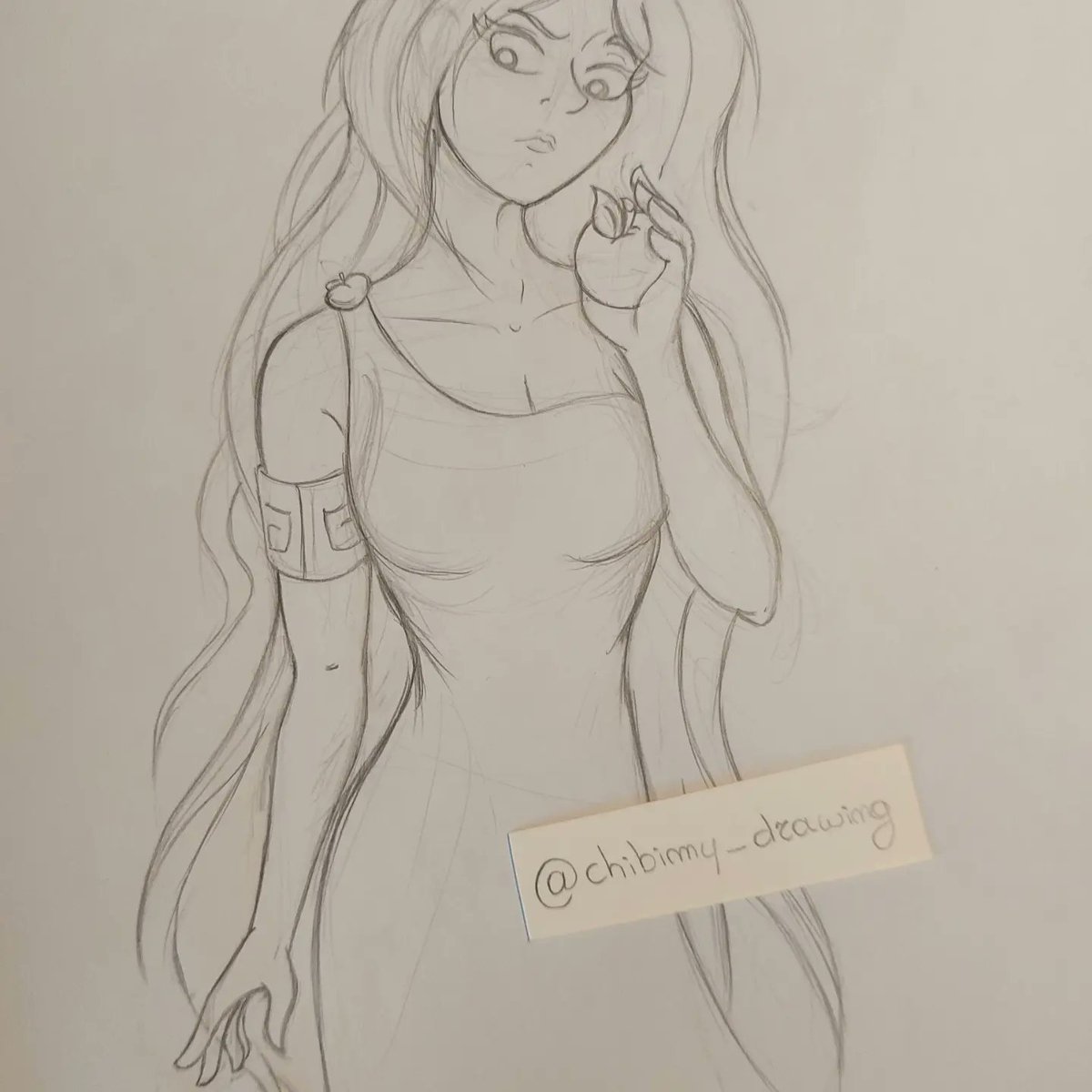 ChibiMy_drawing's tweet photo. J'adore la serie @GodsSchool_Off  allez voir c'est génial et trop bien animé!  ✏️ L'artiste a récemment fait un DTIYS et je me suis jetée dessus 🤣  C'était chouette de dessiner Eris 💜
#godsschool #mythology #gods #dtiys #drawing #animation2d https://t.co/0TozhdaGeD