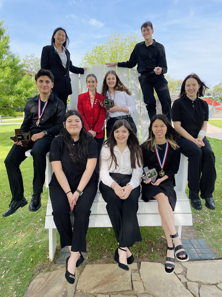 GISD_Culinary's tweet photo. That’s a wrap for the FCCLA State competition! This has been such an incredible journey with this crew! These students have worked so hard, grown so much and made amazing memories!! I am proud of each and every one of them for representing East View Culinary so well! @TexasFCCLA https://t.co/VQPs2QHBZg