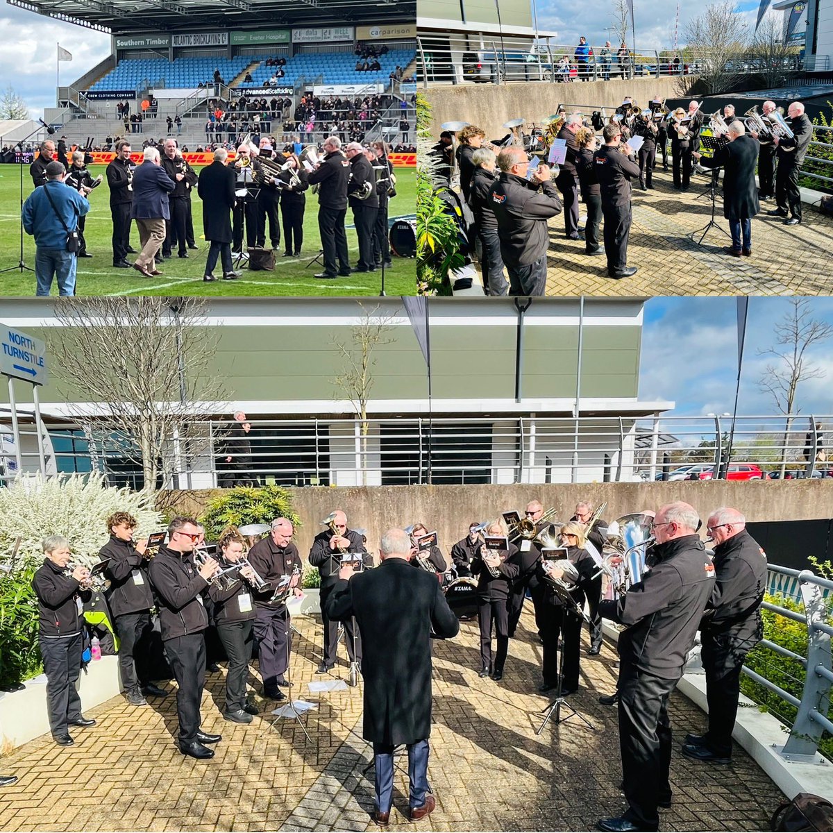 Lympstone Band (@lympstoneband) on Twitter photo Great to be part of the day at <a href="/sandyparkexeter/">Sandy Park Exeter</a> today for @officialexeterchiefs success against <a href="/mhr_officiel/">Montpellier Rugby</a> #coyc #heinekenchampionscup Great to be part of the day at <a href="/sandyparkexeter/">Sandy Park Exeter</a> today for @officialexeterchiefs success against <a href="/mhr_officiel/">Montpellier Rugby</a> #coyc #heinekenchampionscup