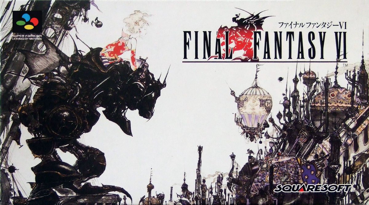 RPGSite's tweet photo. Final Fantasy VI was first released on this day in 1994. Initially known as Final Fantasy III in the West, this entry in the FF series is widely considered to be one of the best RPGs of its time. https://t.co/4RHa52kejC
