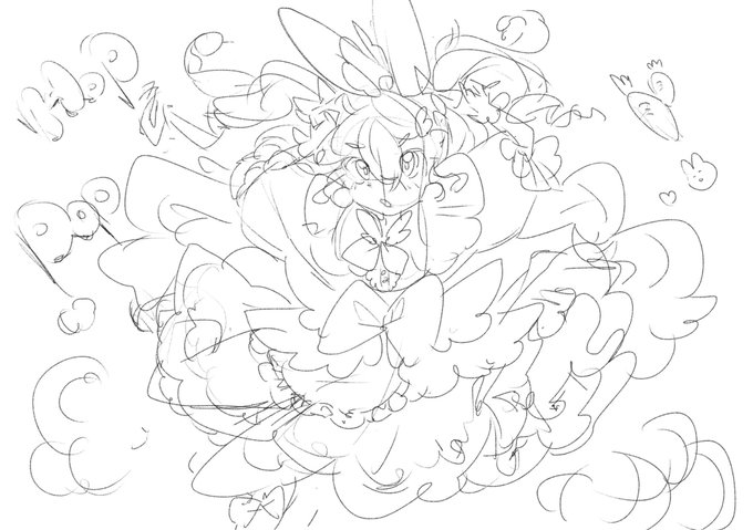 HOP POP🥕
無我夢中で描いた。 